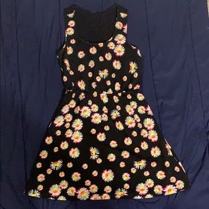 👗👗Black Neon Floral Dress👗👗